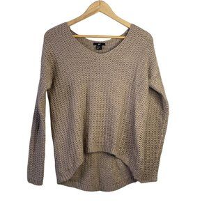 H&M Tan Knit Sweater (XS)